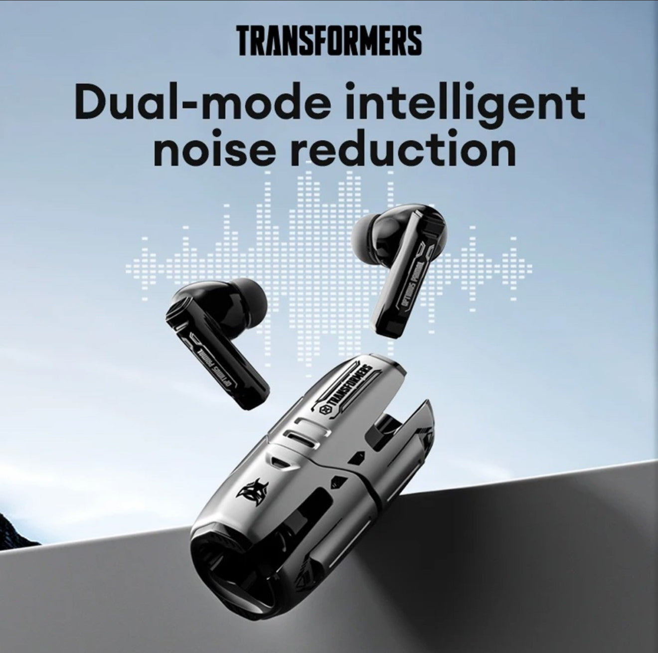 Transformers TF-T01 PRO ANC Earbuds Bluetooth 5.3 Earphones