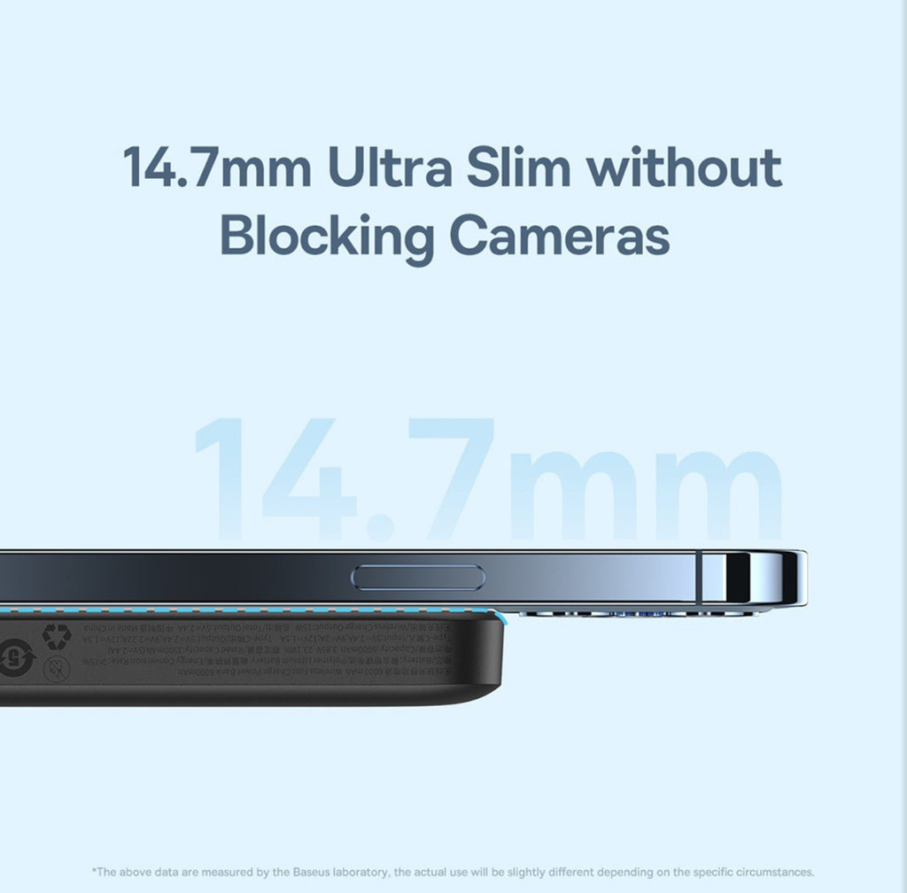 Baseus Magnetic Mini Air Wireless Fast Charge Power Bank 6000mAh 20W