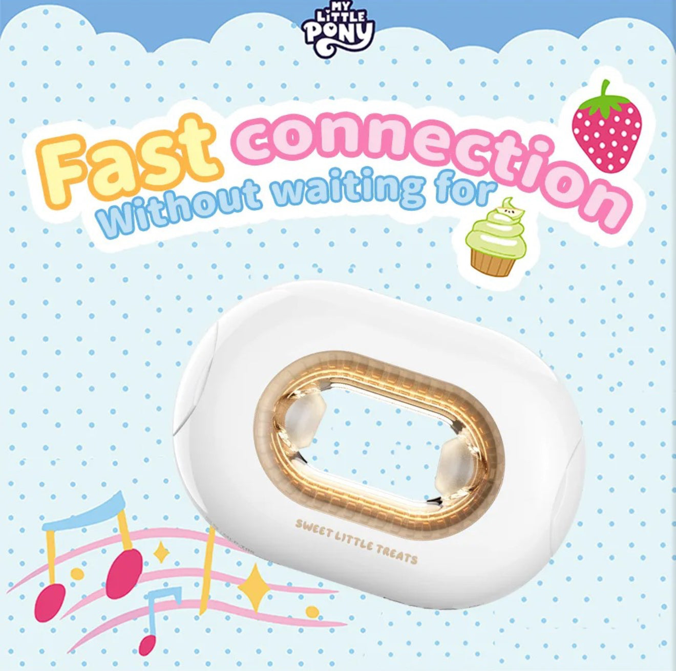 My Little Pony Cream Cake In-Ear BT Headphones MLP-T05