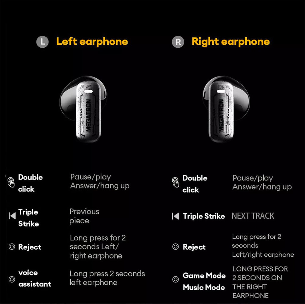 Transformers TF-T31 Bluetooth Earphone Surround Sound